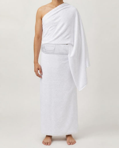 Ceinture de pèlerinage en tissu portée à la taille sur l'ihram