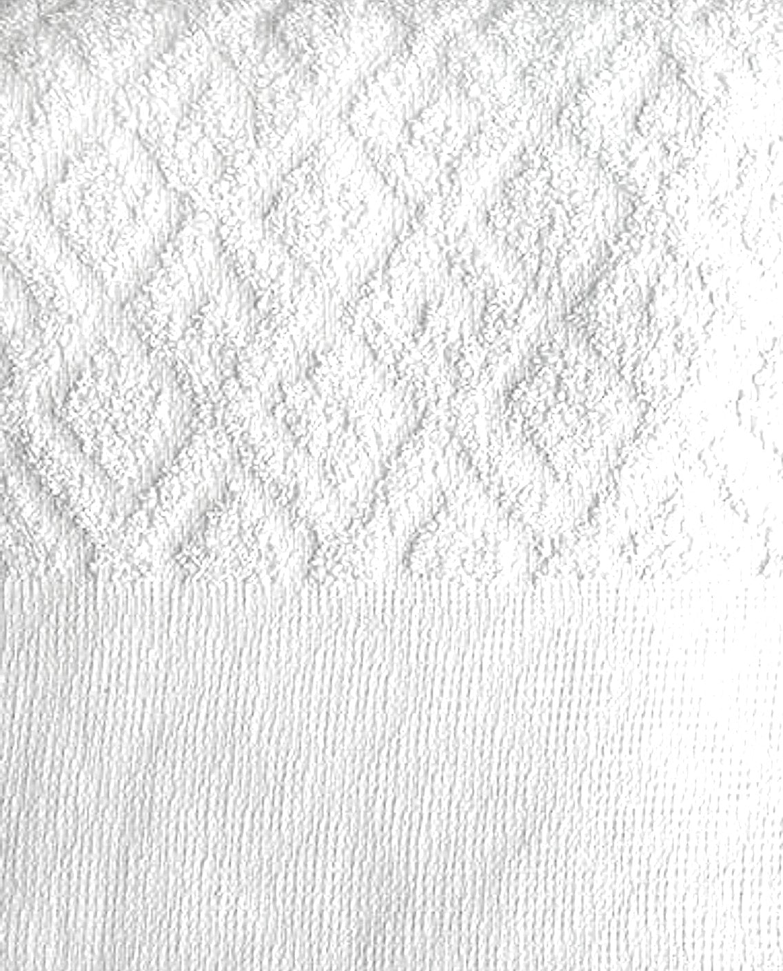 Gros plan sur le coton et son motif en losanges