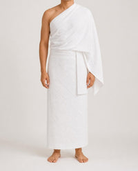 Ihram jacquard porté pour l'Omra